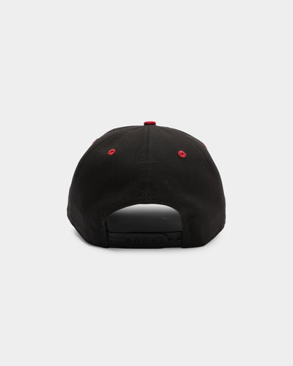 New Era Miami Heat 2-Tone Script Old Golfer Snapback Black/Maroon