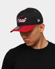 New Era Miami Heat 2-Tone Script Old Golfer Snapback Black/Maroon