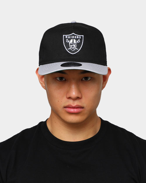 New Era Raiders Old Golfer Snapback Black/Grey