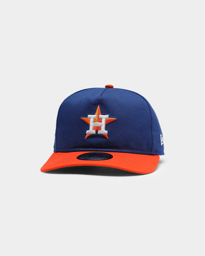 New Era Houston Astros Old Golfer Snapback Navy/Orange