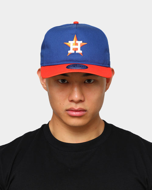 New Era Houston Astros Old Golfer Snapback Navy/Orange