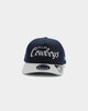 New Era Dallas Cowboys 2-Tone Script Old Golfer Snapback Navy/Grey