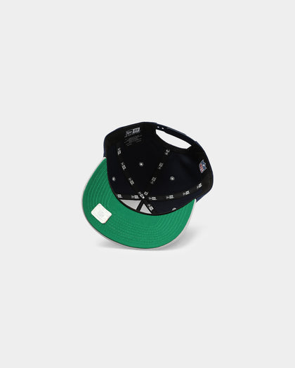 New Era Dallas Cowboys 2-Tone Script Old Golfer Snapback Navy/Grey