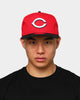 New Era Cincinnati Reds Old Golfer Snapback Red/Black