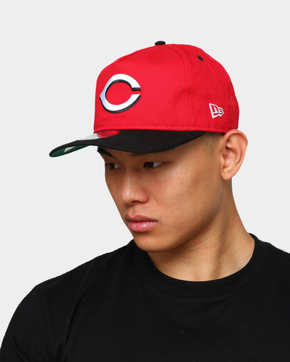 New Era Cincinnati Reds Old Golfer Snapback Red/Black