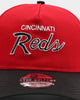 New Era Cincinnati Reds 2-Tone Script Old Golfer Snapback Red/Black