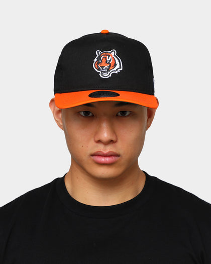 New Era Cincinnati Bengals Old Golfer Snapback Black/Orange