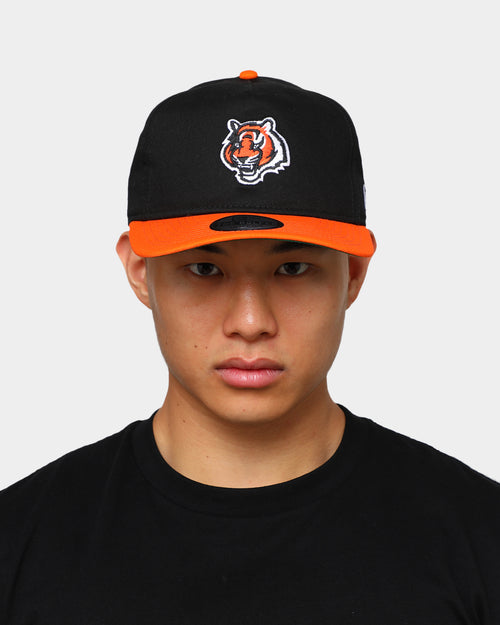 New Era Cincinnati Bengals Old Golfer Snapback Black/Orange