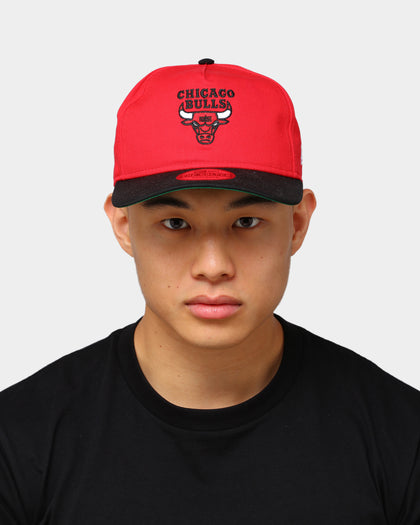 New Era Chicago Bulls Old Golfer Snapback Red/Black