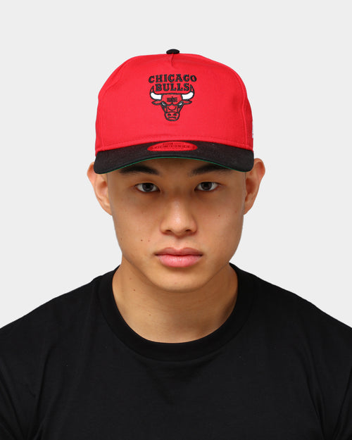 New Era Chicago Bulls Old Golfer Snapback Red/Black