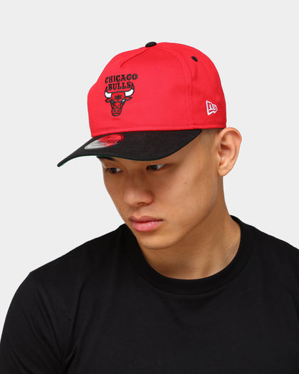 New Era Chicago Bulls Old Golfer Snapback Red/Black