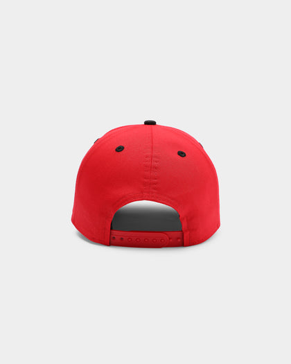New Era Chicago Bulls 2-Tone Script Old Golfer Snapback Red/Black