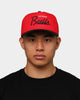 New Era Chicago Bulls 2-Tone Script Old Golfer Snapback Red/Black