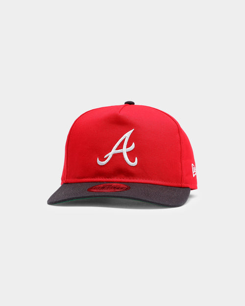 New Era Atlanta Braves Old Golfer Snapback Red/Navy