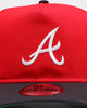 New Era Atlanta Braves Old Golfer Snapback Red/Navy