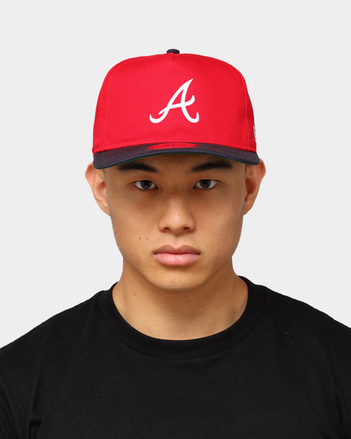 New Era Atlanta Braves Old Golfer Snapback Red/Navy