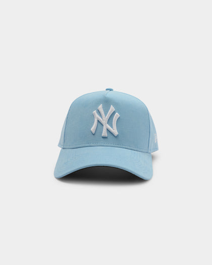 New Era New York Yankees Corduroy 9FORTY A-Frame Snapback Stone Blue