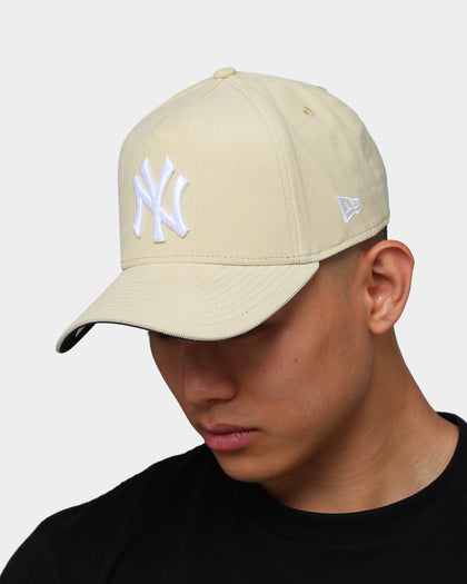 New Era New York Yankees Corduroy 9FORTY A-Frame Snapback Stone