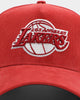 New Era Los Angeles Lakers Corduroy 9FORTY A-Frame Snapback Light Maroon