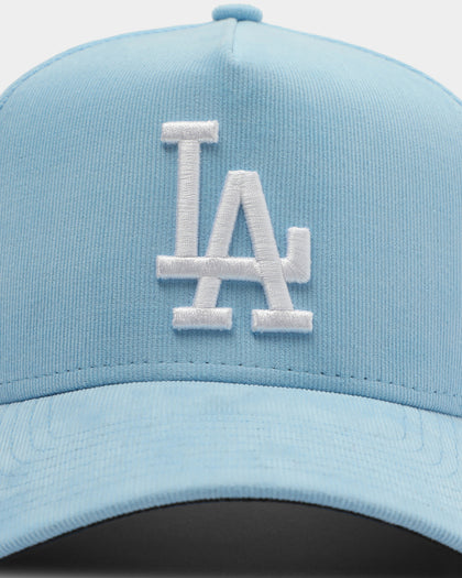 New Era Los Angeles Dodgers Corduroy 9FORTY A-Frame Snapback Stone Blue