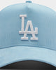 New Era Los Angeles Dodgers Corduroy 9FORTY A-Frame Snapback Stone Blue