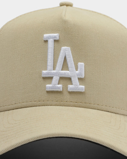 New Era Los Angeles Dodgers Corduroy 9FORTY A-Frame Snapback Stone