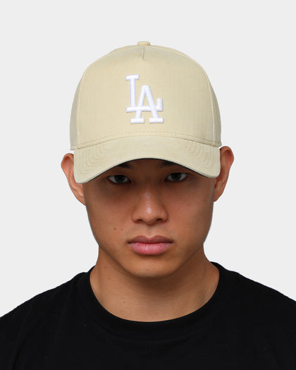 New Era Los Angeles Dodgers Corduroy 9FORTY A-Frame Snapback Stone