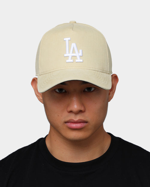 New Era Los Angeles Dodgers Corduroy 9FORTY A-Frame Snapback Stone
