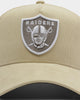 New Era Raiders Corduroy 9FORTY A-Frame Snapback Stone