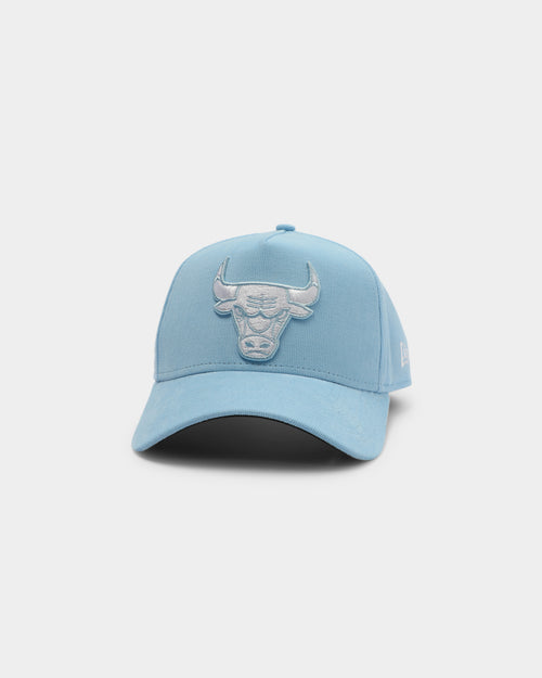 New Era Chicago Bulls Corduroy 9FORTY A-Frame Snapback Stone Blue