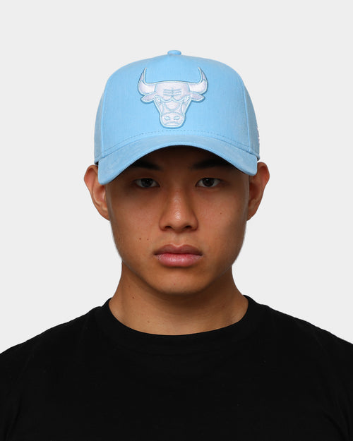New Era Chicago Bulls Corduroy 9FORTY A-Frame Snapback Stone Blue