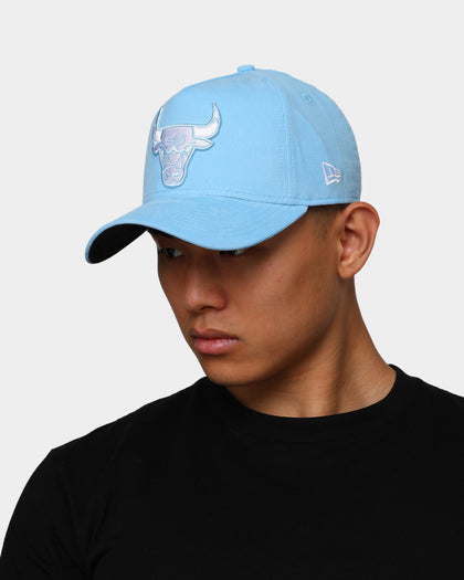 New Era Chicago Bulls Corduroy 9FORTY A-Frame Snapback Stone Blue