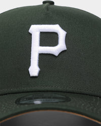 New Era Pittsburgh Pirates 9FORTY A-Frame Snapback Seaweed