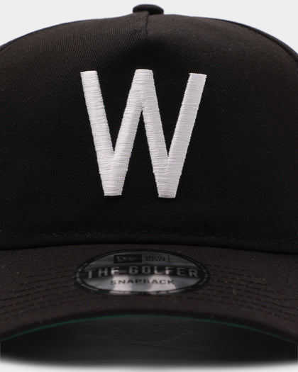 New Era Washington Senators Cooperstown Old Golfer Snapback Black