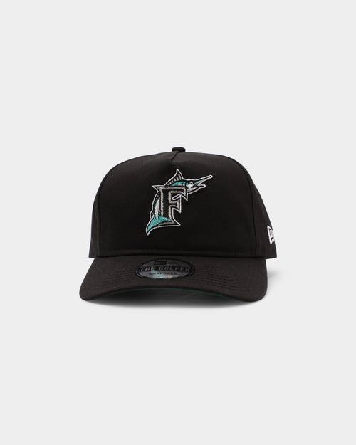 New Era Miami Marlins Cooperstown Old Golfer Snapback Black