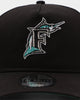 New Era Miami Marlins Cooperstown Old Golfer Snapback Black