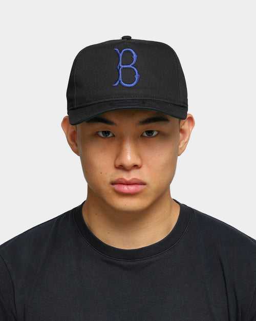 New Era Brooklyn Dodgers Cooperstown Old Golfer Snapback Black