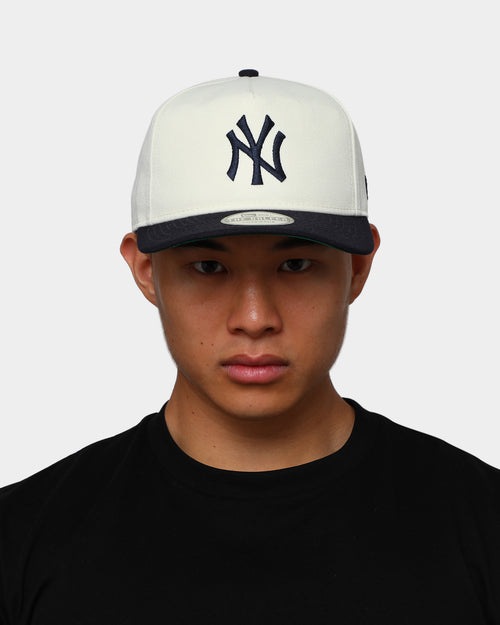 New Era New York Yankees Old Golfer Snapback Off White
