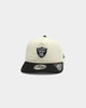 New Era Raiders Old Golfer Snapback Off White