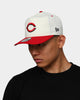 New Era Cincinnati Reds Old Golfer Snapback Off White
