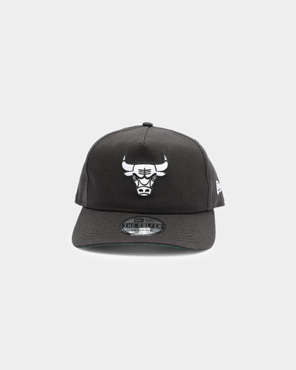 New Era Men's Chicago Bulls Old Golfer Snapback Black/White
