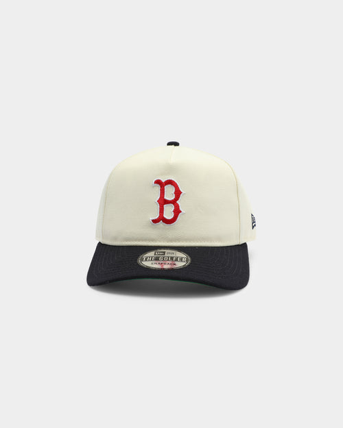 New Era Boston Red Sox Old Golfer Snapback Off White