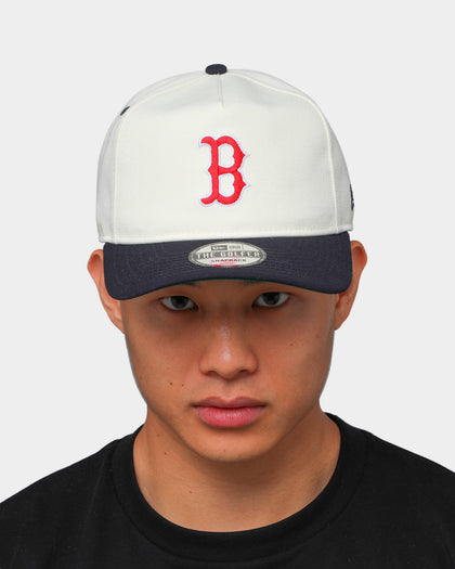 New Era Boston Red Sox Old Golfer Snapback Off White