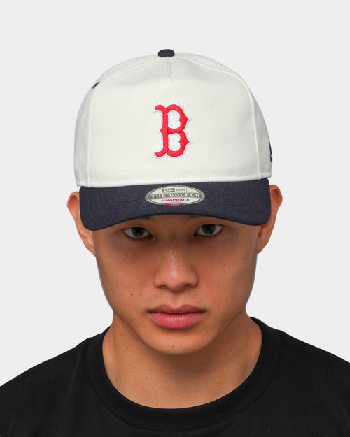 New Era Boston Red Sox Old Golfer Snapback Off White