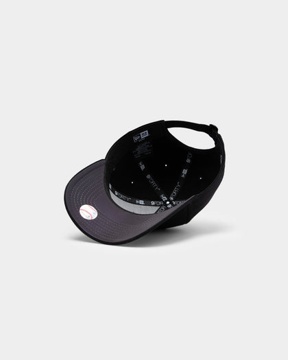 New Era Women's New York Yankees Black Rainbow 9FORTY Strapback Black/Rainbow Reflective