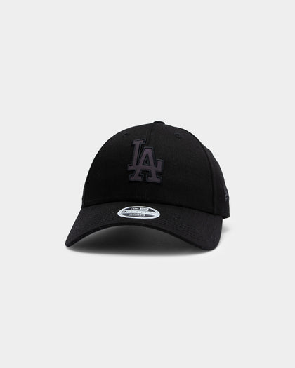 New Era Women's Los Angeles Dodgers Black Rainbow 9FORTY Strapback Black/Rainbow Reflective