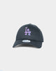 New Era Women's Los Angeles Dodgers Black Rainbow 9FORTY Strapback Black/Rainbow Reflective