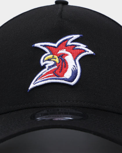 New Era Sydney Roosters 9FORTY A-Frame Snapback Black