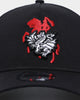 New Era St George Dragons 9FORTY A-Frame Snapback Black