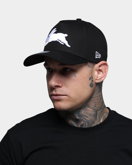 New Era South Sydney Rabbitos 9FORTY A-Frame Snapback Black